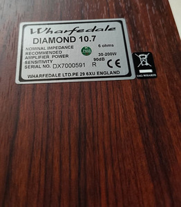 Wharfedale Diamond 10.7 kõlarid, England (9 foto / 9)