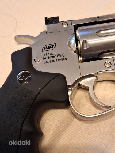 Dan Wesson 6" 4,5mm steel BB CO2 revolver (фото #6)