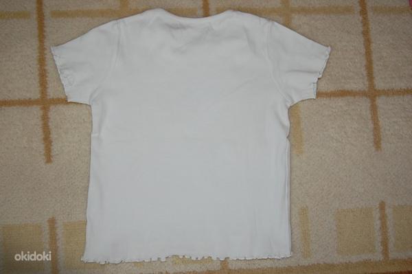 Белая футболка Exit Kids, 92/98 для девочки (фото #1)