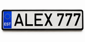 Продаётся особый регистрационный номер ALEX 777 (1 фото из 1)