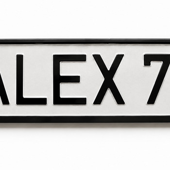 Продаётся особый регистрационный номер ALEX 777