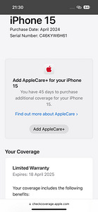 iPhone 15, Black, 128GB, garantiiga (5 foto / 5)