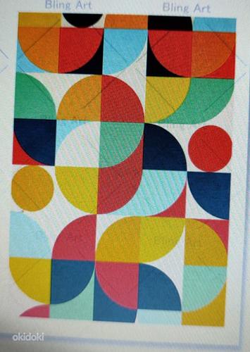 Bauhaus abstraktne geomeetriline poster 50*70 cm (foto #1)