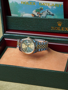 Rolex Datejust 36mm, 16233 Two Tone Champagne Jubilee Box (10 foto / 10)