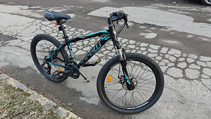 Jalgratas Corelli Swing 3.2 MTB, must, raam 13", raam 24" (5 foto / 10)