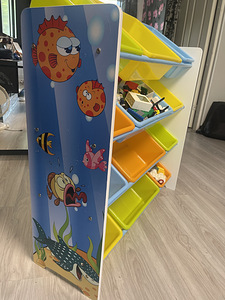 Полка с ящиками для игрушек (2 фото из 2)