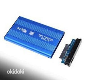 Sinine 2.5 tolline väliümbris mobiil HDD-le (1 foto / 1)