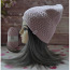Uued talve mütsid naistele 100% мeriino 54/57 cm (foto #1)