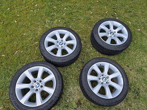 Диски BMW Style 330 5x120 18" с шинами 245/45R18 (1 фото из 10)