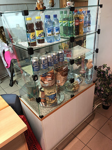 Vitriin kapp 88x43 (160 kõrgus) (1 foto / 2)