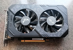 Graphics card ASUS TUF GeForce GTX 1660Ti 6G EVO GAMING (1 foto / 2)