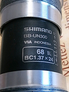 Shimano BB-UN300 (2 foto / 2)
