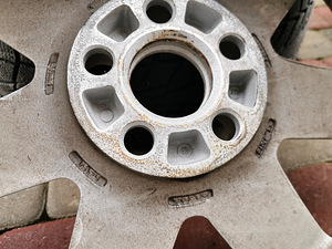 Volvo Orig 16 Valuveljed 5x108 peaaegu uue lamell rehvidega (5 foto / 6)