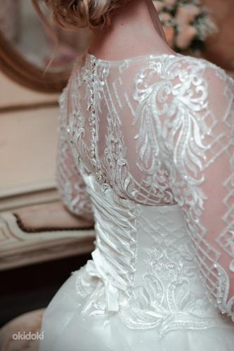 Свадебное платье 42-46сВнутри платья, подъюбник украшение дл (фото #8)
