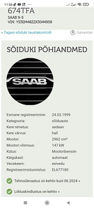 Saab 9-5 3.0 v6 (11 foto / 11)
