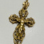 Золотой крест с бриллиантом (фото #1)