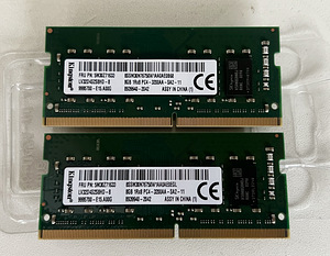 16GB (2x8GB) DDR4 3200MHz SO-DIMM Kingston (1 фото из 1)