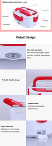 Food Warmer Electric Lunch Box Laos (5 foto / 10)