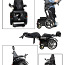 Электрическая инвалидная коляска со стоячим освещением, складывающаяся с электроприводом (фото #4)
