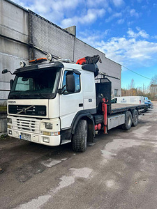 Töö autojuhile (C-kat) kraanaga autol – Volvo FM12 (2 foto / 4)