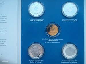 4 * 10 eurot Saksamaa 2003-2006 Proof kapslites (2 foto / 3)