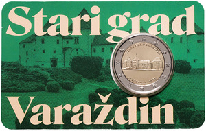 2 Евро 2025, 2024, 2023 Хорватия UNC (2 фото из 4)