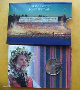 1 lat 2008 UNC - münt kaardil (1 foto / 3)