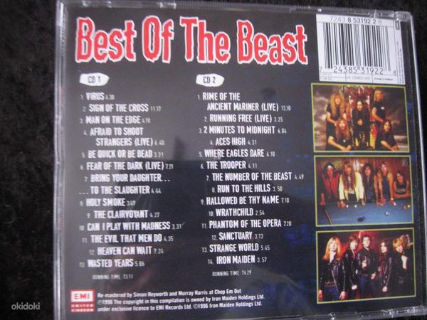 2CD IRON MAIDEN - BEST OF THE BEAST,1996 (foto #3)