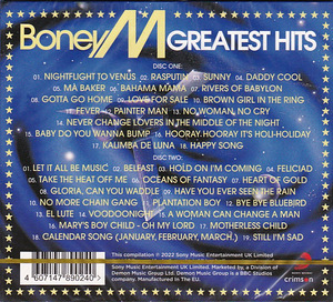 2CD BONEY M - GREATEST HITS, 2022 (2 foto / 2)