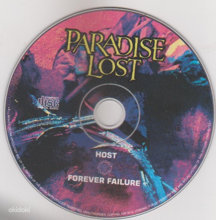 CD Paradise Lost Host 1999 EP Forever Failure 1995 Tallinn