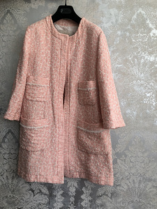 Продам б/у тонкий твидовый кардиган фирмы Zara для своего s.