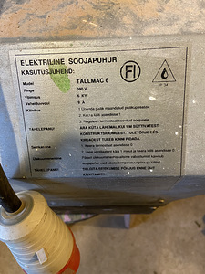 Tallmac 6, soojapuhur (2 foto / 4)