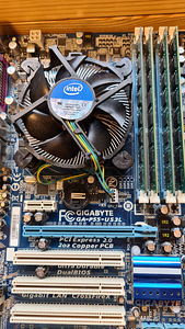 I5 750, Gigabyte GA-P55-US3L, 8gb ddr3 (1 foto / 3)