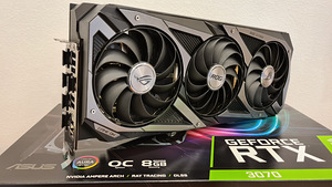 Garantiiga ASUS ROG STRIX RTX3070 8Gb (1 foto / 3)