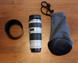 Объектив Canon 70-200 мм, 1:4 L USM