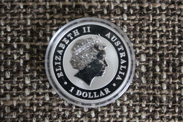 Кукабарра СЕРЕБРЯНАЯ монета 1 унция (фото #2)