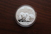 Panda HÕBE münt 2013 ( Hiina )