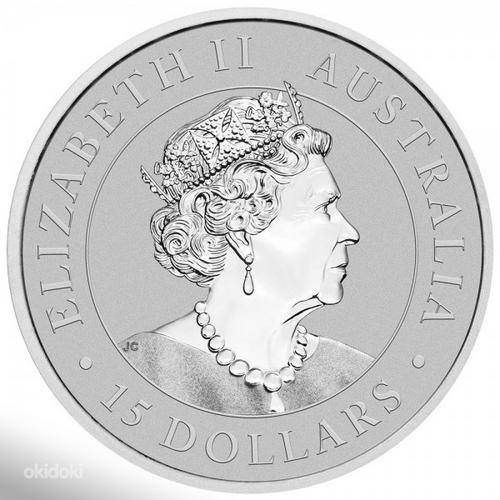 2022 1/10 унции $ 15 AUD Австралийская платиновая монета Кукабарра BU (фото #2)