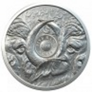 2021 1 oz 5 Rand South African Big Five Silver Buffalo Coin (2 foto / 3)