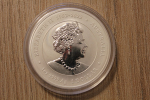 Austraalia Lunar III Draakonid 1 OZ hõbe värvilised (2 foto / 5)