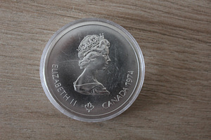 Canada Montreal Olümpia 1976 a. 10 dollars Hõbe (2 foto / 2)