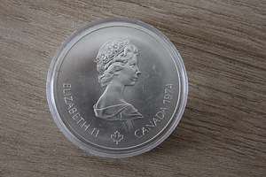 Canada Montreal Olümpia 1976 a. 10 dollars Hõbe (2 foto / 2)
