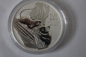 Серебряная монета Australia Lunar 2020