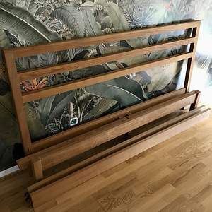 Tammepuidust voodi HANSK design 180 x 200 cm (4 foto / 6)