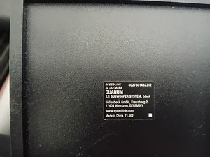 Speedlink kõlarid ja subwoofer (3 foto / 3)