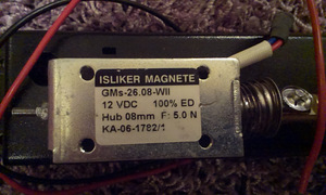12V Solenoid lukk (2 foto / 3)