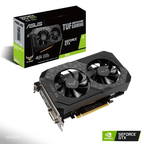Asus NVIDIA GeForce GTX 1650 4 ГБ TUF-GTX1650-4GD6-GAMING (фото #1)