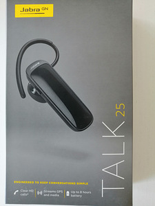 Käed vabad seade Jabra Talk 25,Bluetooth+Silikoonkõrvaklapid