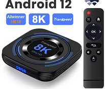 Android TV BOX,IPTV,4K,Wi-Fi Ram 4Gb,ROM 64Gb/Pult Smart