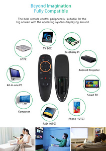 Android TV Box Smart,IPTV,4/64 Gb.Pult Smart.Air Mouse.G10S (10 foto / 10)
